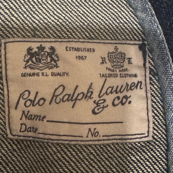 🕶️ Polo Ralph Lauren Cotton Denim Single-Breasted Blazer – Size 4 – NWT 🕶️ - Picture 11 of 12